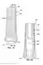 Fig. 10 - Prosthesis mounting device and assembly