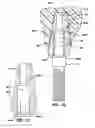 Fig. 13 - Prosthesis mounting device and assembly