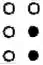 Fig. 110 - Method for expressing characters for reading by tactile sense and apparatus