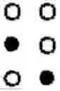 Fig. 112 - Method for expressing characters for reading by tactile sense and apparatus