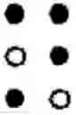 Fig. 154 - Method for expressing characters for reading by tactile sense and apparatus