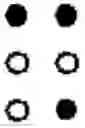Fig. 16 - Method for expressing characters for reading by tactile sense and apparatus