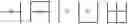 Fig. 183 - Method for expressing characters for reading by tactile sense and apparatus