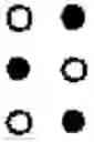 Fig. 20 - Method for expressing characters for reading by tactile sense and apparatus