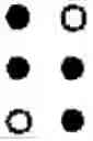 Fig. 24 - Method for expressing characters for reading by tactile sense and apparatus