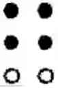 Fig. 84 - Method for expressing characters for reading by tactile sense and apparatus