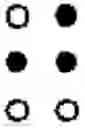 Fig. 86 - Method for expressing characters for reading by tactile sense and apparatus