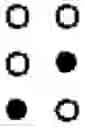 Fig. 90 - Method for expressing characters for reading by tactile sense and apparatus