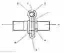 Fig. 01 - System and method for connecting service ground wire and coaxial drop cable