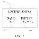 Fig. 17 - Method of operating a gaming machine with a secondary lottery