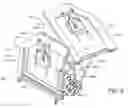 Fig. 06 - Table tennis game having a playing surface divided into multiple independent playing stations by intersecting rigid barriers