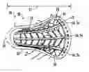 Fig. 01 - Lacrosse pocket having shooting string guide tubes between the runners