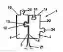 Fig. 01 - Multiple coupling locks and multiple docking devices containing said multiple coupling locks