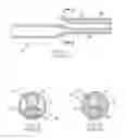 Fig. 03 - Bifurcated Catheter Joints