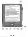 Fig. 08 - Method and arrangment for a primary actions menu for a contact data entry record of an address book application on a handheld electronic device
