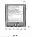 Fig. 08 - Method and arrangment for a primary actions menu for applications with sequentially linked pages on a handheld electronic device