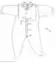 Fig. 01 - Method for securing bib to garment and related clothing articles