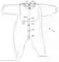 Fig. 01 - Methods for securing bibs to garments and related clothing articles