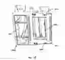 Fig. 15 - Disinfecting device utilizing ultraviolet radiation with heat dissipation system