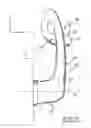 Fig. 06 - Hygienic, turning control element which is used to actuate a mechanism, such as a door opener