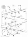 Fig. 02 - Template for cutting material for an endless chain quilt