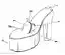 Fig. 01 - Shoe with compartment accessible from the insole