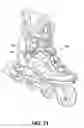Fig. 22 - Softboots and waterproof / breathable moisture transfer composite and liner for in-line skates, ice-skates, hockey skates, snowboard boots, alpine boots, hiking boots and the like