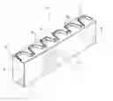 Fig. 01 - Artificial masonry unit, a masonry wall, a kit and a method for forming a masonry wall