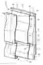 Fig. 01 - Composite siding using a shape molded foam backing member