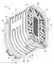 Fig. 01 - Filter with drained jacket, seal indicator/lock means, and seal baffle