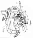 Fig. 02 - Cutting assembly with high lift impeller blade and string trimmer combination