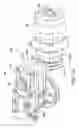 Fig. 14 - Hydrostatic transmission with external manifold