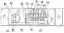 Fig. 01 - Suitcase lock that can be opened either by setting a combination or by a key