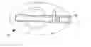 Fig. 01 - Hidden key cylinder