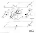 Fig. 03 - Adjustable mounting system for multimedia wall shelf units