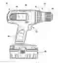 Fig. 01 - Cordless power tool system with improved power output