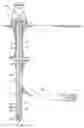 Fig. 01 - Roller cone drill bit with debris flow paths through associated support arms
