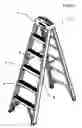 Fig. 02 - Electrician's ladder and method