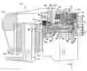 Fig. 01 - Actuator and brake assembly