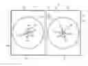 Fig. 01 - Media storage container with cooperating disc retaining hubs