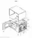 Fig. 02 - Air flow passage of microwave oven