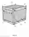 Fig. 23 - Modular, knock-down, light weight, thermally insulating, tamper proof shipping container and fire retardant shipping container bag