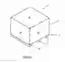 Fig. 02 - Panel and support structure for collapsible container, and collapsible container