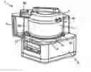 Fig. 01 - Food processor bowl and food processor