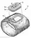 Fig. 01 - Article of apparel incorporating a covered electronic device
