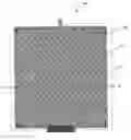 Fig. 01 - Fixed parallel plate MEMS capacitor microsensor array
