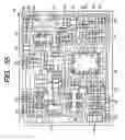 Fig. 48 - Multilayered semiconductor structure containing a MISFET, a resistor, a capacitor, and an inductor