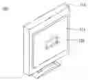 Fig. 01 - FLAT PANEL DISPLAY DEVICE WITH A HIDDEN CAVITY