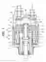 Fig. 02 - Electromagnetic switch with fixed magnetic core having disc portion formed of stack of base and balance metal sheets