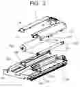 Fig. 03 - Recording sheet/ink sheet integral cassette and printer apparatus utilizing the same